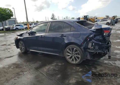 2022 Toyota Corolla Le from USA, damaged, VIN 5YFVPMAE4NP323824